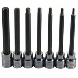ATD Tools 13787 Hex Bit Socket Set, metric, extra long-