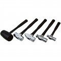 ATD Tools 4045 Hammer Set, fiberglass handles, 5-piece-