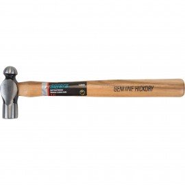 Aurora Tools TJZ039 Ball Peen Hammer with wood handle, 8 oz-