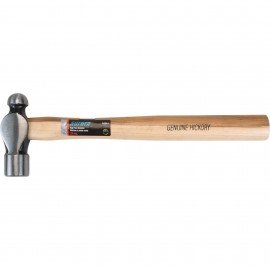 Aurora Tools TJZ041 Ball Peen Hammer with wood handle, 24 oz-