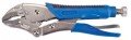 Aurora Tools TJZ093 Curved Jaw Locking Pliers with Wire Cutter, 10&quot;-
