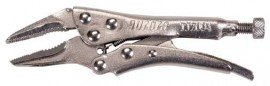 Aurora Tools TJZ094 Long Nose Locking Pliers with Wire Cutter, 4"-