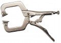 Aurora Tools TJZ096 C-Clamp Locking Pliers with Swivel Pads, 6&quot;-