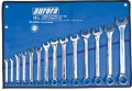 Aurora Tools TLV055 14-Piece SAE Wrench Set with Pouch-