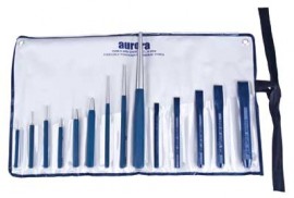 Aurora Tools TLZ434 14-Piece Punch and Chisel Set-
