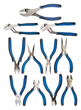 Aurora Tools TLZ793 11-Piece All-Purpose Pliers Set-