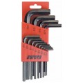 Aurora Tools TNB731 13-Piece SAE Hex Key Set, 1/20 to 3/8&quot;-