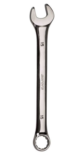 Aurora Tools TYK634 Chrome-Plated Combination Wrench, 24 mm-