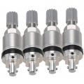 Autel MXSENSORMVK Valve Stems, metal, press-in, 4-pack-