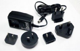 Bacharach 0019-0814 AC Wall Adapter Plug Kit with North American, UK, European and Australian plugs for Tru Pointe IR Leak Detectors-