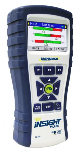 Bacharach 0024-8521 Fyrite Insight Plus Standard Combustion Analyzer Kit-