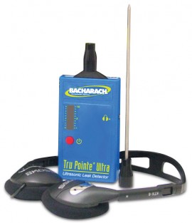 Bacharach 28-8001 True Pointe; Ultrasonic Leak Detector with Stereo Headphones-