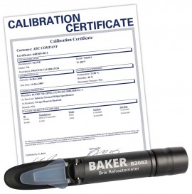 Baker B3082-NIST Brix Refractometer, 45 to 82%,-