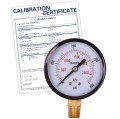 Baker LVBNA Series Pressure Gauge, 0 to 400 psi/0 to 2800 kPa, 2.5&amp;quot; dial, &amp;frac14;&amp;quot; NPT bottom, SS housing,-