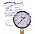 Baker LVBNA Series Pressure Gauge, 0 to 600 psi/0 to 4200 kPa, 2.5&amp;quot; dial, &amp;frac14;&amp;quot; NPT bottom, SS housing,-