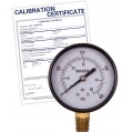 Baker LVBNA Series Pressure Gauge, 0 to 60 psi/0 to 400 kPa, 2.5&amp;quot; dial, &amp;frac14;&amp;quot; NPT bottom, SS housing,-