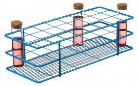 Bel-Art 18782-0001 Poxygrid Test Tube Rack, 24 places, 1.18 to 1.57" tubes-