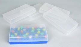 Bel-Art 18845-0100 Microcentrifuge Tube Rack Cover, 5-pack, 0.5 to 2.0 mL tubes-