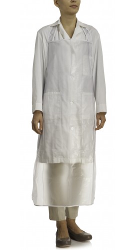 Bel-Art 24604-0001 Vikem Vinyl Apron, 42 x 36&quot;-