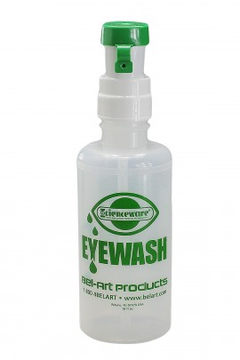 Bel-Art 24850-0000 Emergency Eye Wash Safety Station Bottle Refill, 16 oz-