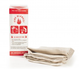 Bel-Art 24869-0000 Woven Fiberglass Fire Blanket, 36 x 40"-