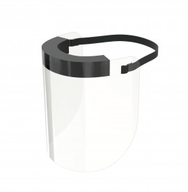 Bel-Art 24874-0000 Full Coverage Face Shields with anti-fog, 9 x 15", 20-pack-