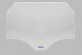 Bel-Art 24966-0011 Plexiglas Double Splash Shield Replacement, 15 x 24"-