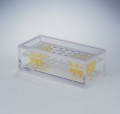 Bel-Art 24980-0015 Acrylic 36-Place Microcentrifuge Tube Beta Box, 1.5 mil tubes-