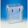 Bel-Art 24984-0000 Acrylic Beta Box with clips, 15 x 12 x 8&quot;-
