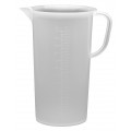 Bel-Art 28993-0000 Tall Form Graduated Pitcher, 3000 ml-