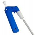 Bel-Art 37904-0002 Fast-Release Pipette Pump III Pipettor, 6.75&quot;, blue-