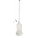 Bel-Art 37915-0510 Bel-Art 37915-0510 Borosilicate Glass Automatic Self-Zeroing Burette, 10 mL, 500 mL reservoir-