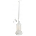 Bel-Art 37915-1025 Borosilicate Glass Automatic Self-Zeroing Burette, 25 mL, 1,000 mL reservoir-