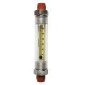 Bel-Art 40402-0025 Riteflow Borosilicate Glass Guarded Flowmeter, 65 mm, size 5-