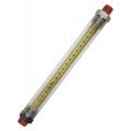 Bel-Art 40403-0095 Riteflow Borosilicate Glass Guarded Flowmeter, 150 mm, size 2-