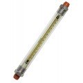 Bel-Art 40403-0325 Riteflow Borosilicate Glass Guarded Flowmeter, 150 mm, size 5-