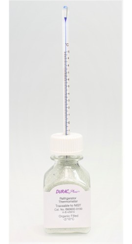 Bel-Art 606000200 DURAC Plus Incubator Verification Thermometer, 7.1", 15 to 30&amp;#176;C-