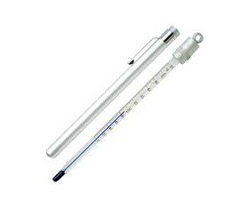 Bel-Art 607701500 DURAC Plus Metal Case Pocket Thermometer, -35 to 50&amp;deg;C-