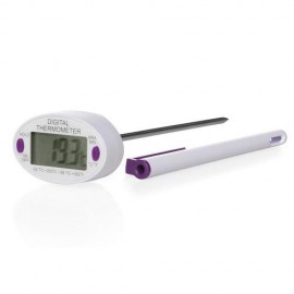 Bel-Art 609001100 DURAC Calibrated Electronic Stem Thermometer, 5&quot; probe-