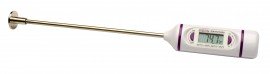 Bel-Art 609002200 DURAC Calibrated Electronic Stem Thermometer, -58 to 392&amp;#176;F, flat surface probe-