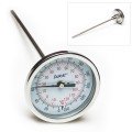 Bel-Art 613108200 DURAC Bi-Metal Thermometer with &amp;#189; NPT, 8.9" stem, 0 to 250&amp;#176;F-