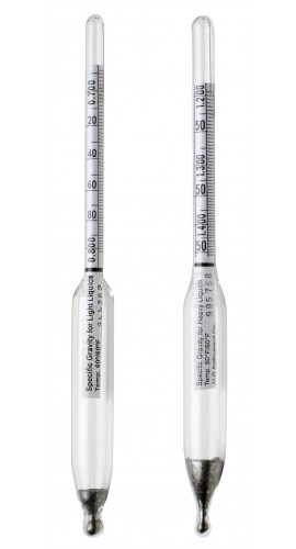 Bel-Art 61801-6800 DURAC Gravity Hydrometer, 1.9 to 1.97-