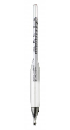 Bel-Art 618061100 DURAC Specific Gravity and Baume Hydrometer, 1.600 to 1.825, 54 to 64&amp;#176;-