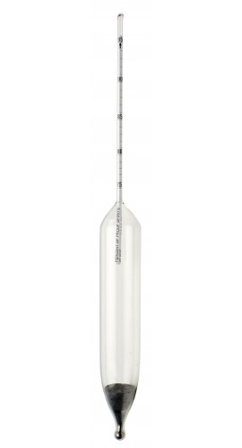 Bel-Art 618074600 DURAC Alcohol Proof Hydrometer, 105 to 125%-
