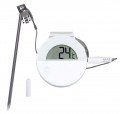 Bel-Art B60910-5000 H-B DURAC Bluetooth Stainless Steel Probe Thermometer, -58 to 572&amp;deg;F (-50 to 300&amp;deg;C)-