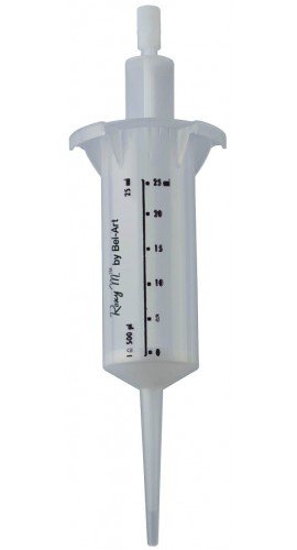 Bel-Art F37300-0009 Roxy M Universal Repeating Pipettor Tips, 50ml, Non-Sterile (pack of 25)-