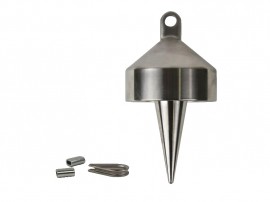 BinMaster 416-0471 SmartBob II Replacement Heavy Spike Bob, stainless Steel-