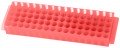 Bio Plas 0065 Microcentrifuge Tube Rack, 80 Wells, Pink, (Pack of 5)-