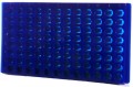 Bio Plas 0092F Microcentrifuge Tube Rack, 96 Wells, Fluorescent Blue , (Pack of 5)-