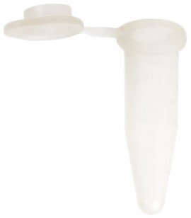 Bio Plas 4030 G-Tube, Flat Top Microcentrifuge Tube, 1.5mL, Natural, (Pack of 500)-